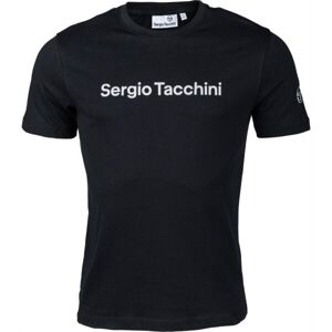 Sergio Tacchini ROBIN Černá L - Pánské tričko