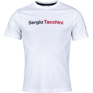 Sergio Tacchini ROBIN Bílá L - Pánské tričko