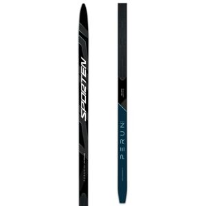 Sporten PERUN PRO SKIN M/H + NNN Běžecké lyže na klasiku se stoupacími pásy, černá, velikost