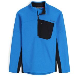 Spyder BANDIT HALF ZIP MENS Pánská mikina, tmavě šedá, velikost 2XL