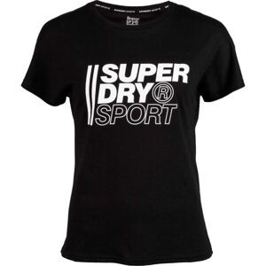 Superdry CORE SPORT GRAPHIC TEE Pánské tričko, bílá, velikost L