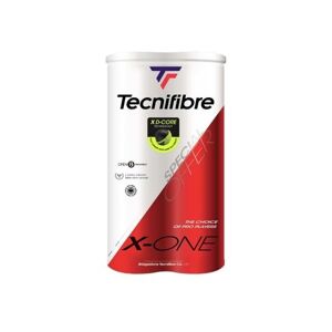 TECNIFIBRE X-ONE BIPACK 2 x 4 PCS Duo balení tenisových míčů, žlutá, velikost