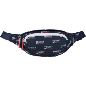 Tommy Hilfiger TJM COOL CITY BUMBAG NYL PNT Pánská ledvinka, Tmavě modrá,Bílá, velikost os