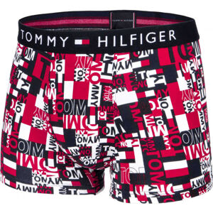 Tommy Hilfiger TRUNK PRINT Červená XL - Pánské boxerky