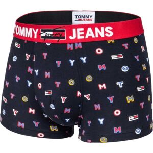 Tommy Hilfiger TRUNK PRINT Pánské boxerky, červená, veľkosť M