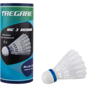 Tregare NSC 3 MEDIUM WHITE Badmintonové košíčky, modrá, velikost UNI