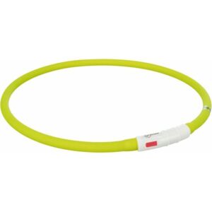 TRIXIE FLASH USB SHINING COLLAR XS-XL Svítící obojek, černá, velikost
