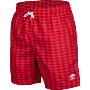 Umbro DIAMOND CHECKERBOARD SWIM Pánské koupací kraťasy, , velikost XXL