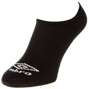 Umbro NO SHOW LINER SOCK - 3 PACK černá Crna - Ponožky