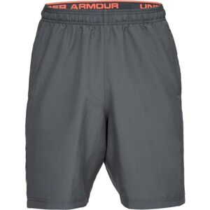 Under Armour WOVEN GRAPHIC WORDMARK SHORT Pánské šortky, Šedá, velikost XL