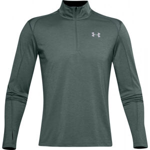 Under Armour STREAKER 2.0 HALF ZIP Pánské běžecké triko, khaki, velikost XXL