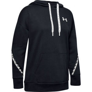 Under Armour FLEECE HODDIE TAPED WM černá Crna - Dámská mikina