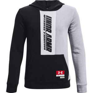 Under Armour BOYS BASELINE HOODIE Černá M - Chlapecká mikina