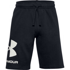 Under Armour RIVAL FLC BIG LOGO SHORTS Pánksé kraťasy, černá, velikost S