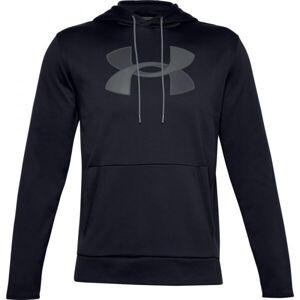 Under Armour ARMOUR FLEECE BIG LOGO HD Černá S - Pánská mikina