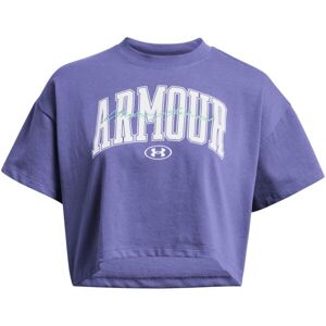 Under Armour SCRIPTED Dámské triko, fialová, velikost