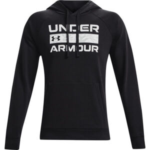 Under Armour RIVAL FLC SIGNATURE HD Černá M - Pánská mikina