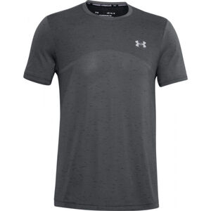 Under Armour SEAMLESS SS Pánské triko, bílá, velikost L