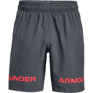 Under Armour WOVEN GRAPHIC SHORT Pánské kraťasy, tmavě šedá, velikost L