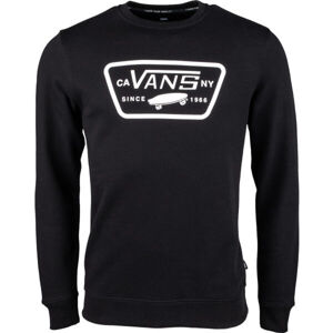 Vans MN FULL PATCH CREW II BAY Pánská mikina, černá, velikost L