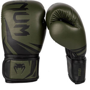 Venum CHALLENGER 3.0 BOXING GLOVES Boxerské rukavice, khaki, velikost 14