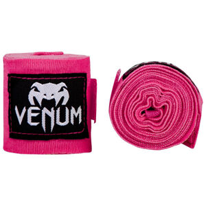 Venum KONTACT BOXING HANDWRAPS 2,5 M Boxerské bandáže, růžová, velikost