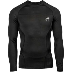 Venum G-FIT RASHGUARD Pánské tréninkové triko, černá, velikost