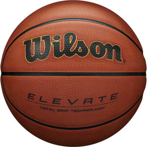 Wilson ELEVATE TGT Basketbalový míč, Hnědá, velikost 7