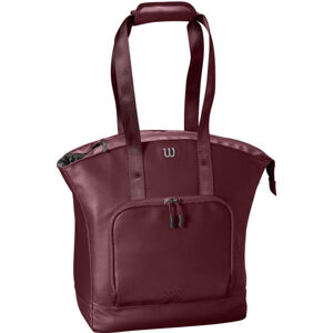 Wilson WOMENS TOTE Dámská tenisová taška, vínová, velikost UNI